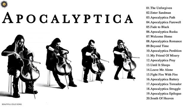 Apocalyptica Greatest Hits Full Album 2021 - Apocalyptica Cello Playlist смотреть онлайн