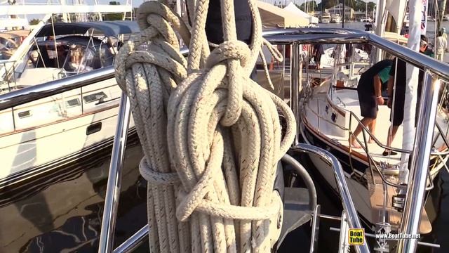 2014 Hylas 63 Sailing Yacht - Deck and Interior Walkaround - 2015 Annapolis Sail Boat Show смотреть онлайн