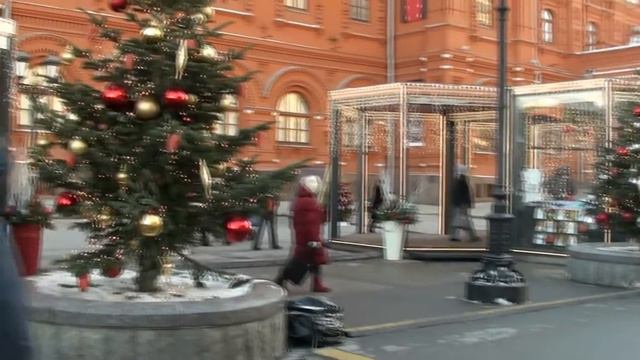 Предновогодняя Москва. 20 декабря 2016 года. смотреть онлайн