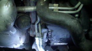 OPEL ASTRA установка котла подогрева двс