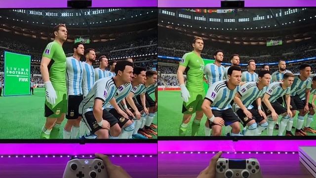 (Xbox One S Vs PS4 Pro) FIFA 23 смотреть онлайн