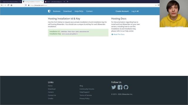 Установка Bitwarden на Ubuntu Server - Вальдемарыч смотреть онлайн