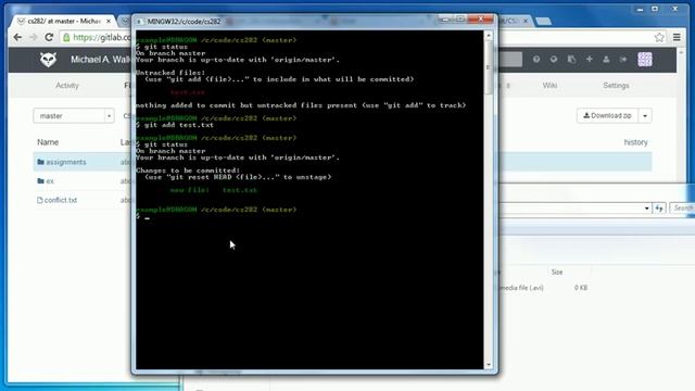 Git Usage Tutorial смотреть онлайн