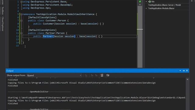 DevExpress-XAF Xpand ModelViewInheritance for Blazor смотреть онлайн
