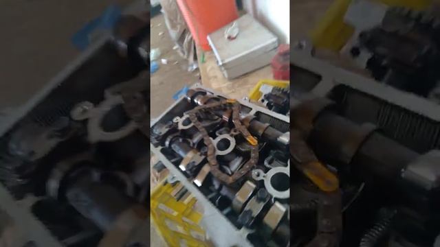 #toyota prado v6 engine cylinder head prepare for assembly.part 8 смотреть онлайн