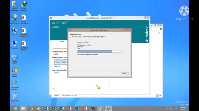 How to Install AutoCAD 2007 In Windows 7,8,10, | How to Install autocad 2007 | How to down autocad смотреть онлайн