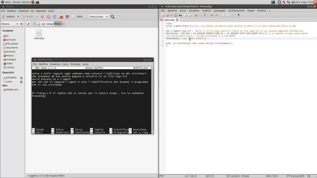 Script in PHP per registrare indirizzi IP dei visitatori смотреть онлайн