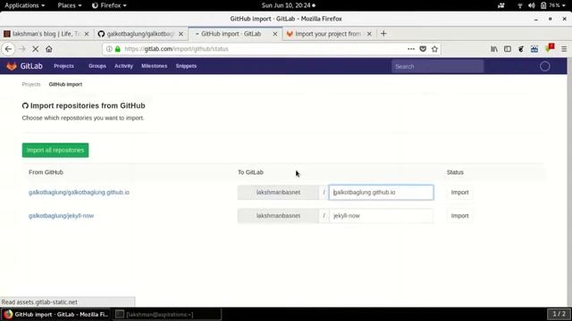 Importing Github Repository to Gitlab | Migrating to Gitlab from Github смотреть онлайн
