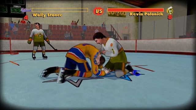 Old Time Hockey Full Game! CRAZY FIGHTS! смотреть онлайн