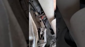 Замена лампочек габаритных огней Нисан Серена 2001 кузов С-24 левой фары