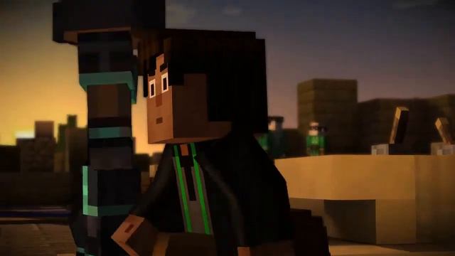 Играю в Minecraft story mod Episode 2 смотреть онлайн