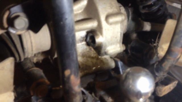 Замена масла в мостах и ремонт ручного стартера на квадроцикле cf moto смотреть онлайн