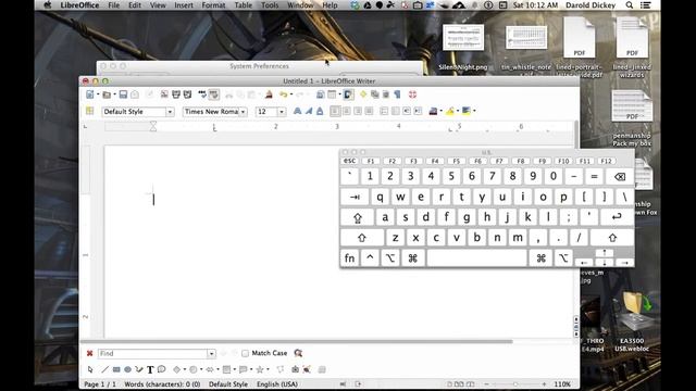 Mac Virtual Keyboard Tutorial смотреть онлайн