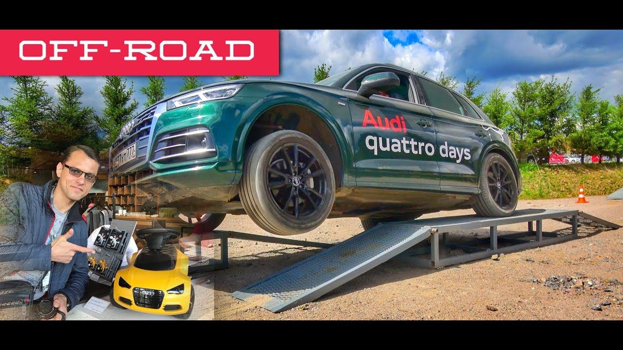 Новый Audi Q7 и Q5 Off Road | Audi Quattro Days 2018 смотреть онлайн
