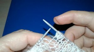 Кайма.Пришиваем кайму к палантину.Урок 2.МК 43.узоры спицами.Обвязка края изделия.