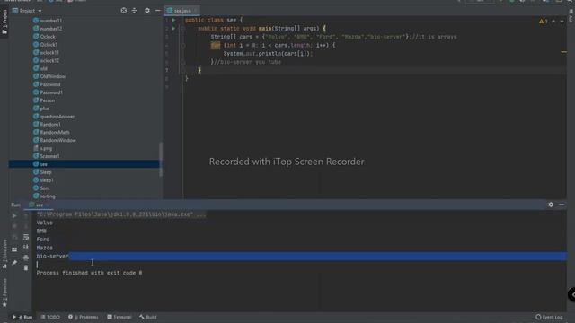 bio-server: java programming - car search code ☣ смотреть онлайн