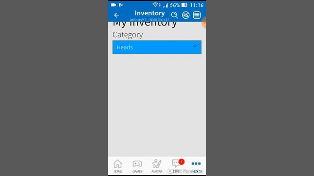Обзор моего инвентаря ROBLOX смотреть онлайн