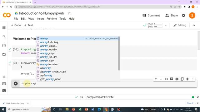 Arrays in Numpy and Introduction #Python #numpy #beginners #PioneerOfSuccess смотреть онлайн
