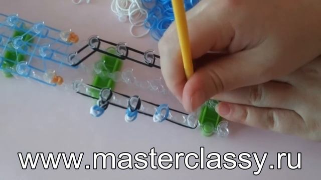 Rainbow loom charms - parrot. Попугай из резиночек: лучший мастер-класс смотреть онлайн