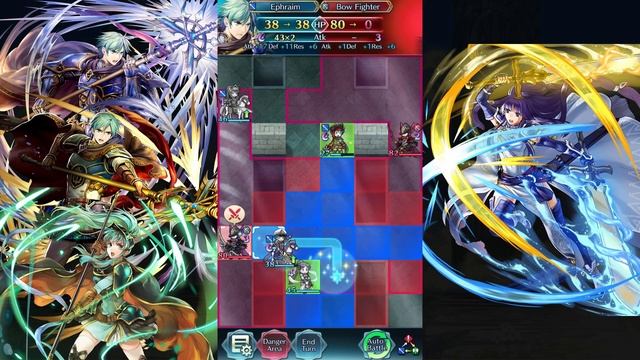 Triple "Ephraim" Team Annihilates 12 Abyssal Maps | Fire Emblem Heroes смотреть онлайн