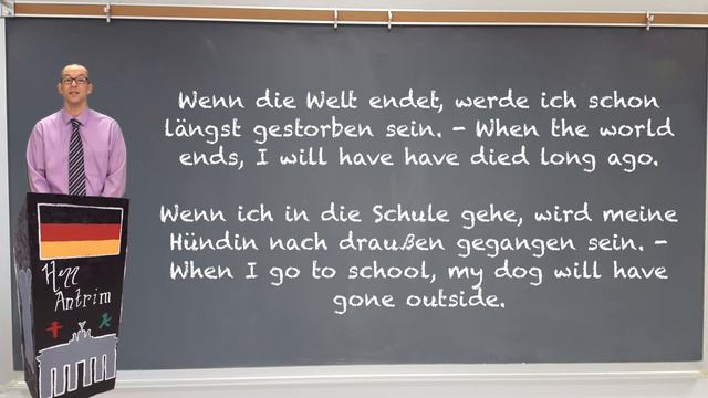 Future Perfect Tense - 3 Minuten Deutsch #49 (English) - Deutsch lernen смотреть онлайн