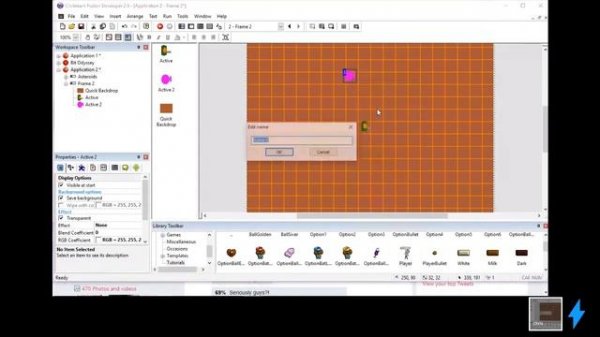 Fusion 2.5 Workshop - Make a Game Right Now