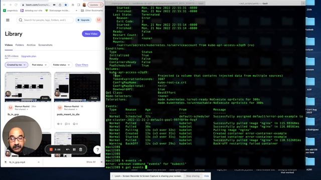 CKAD Lab 13 How to use kubectl describe command to see why a pod fails to start in a Kubernetes смотреть онлайн