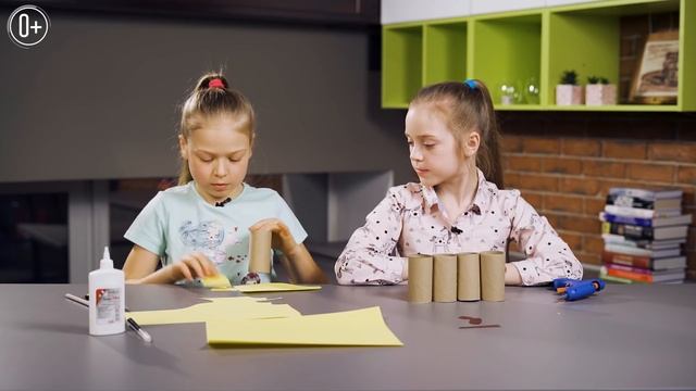 ИДЕЯ ПОДЕЛКИ ИЗ ВТУЛОК ОТ ТУАЛЕТНОЙ БУМАГИ ? CRAFT IDEAS FROM TOILET PAPER SLEEVE смотреть онлайн