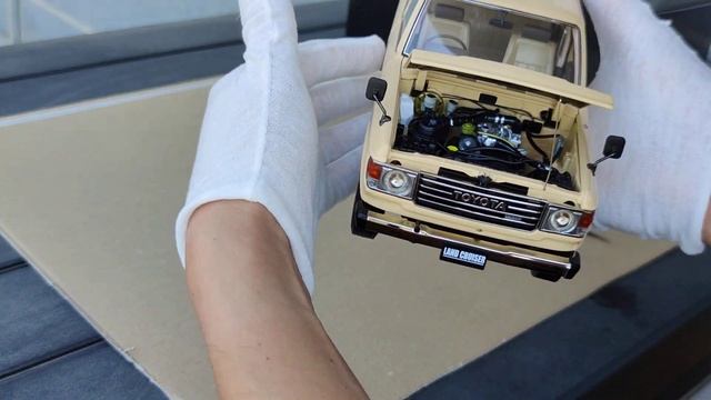 1:18 Land Cruiser 60 by Kyosho смотреть онлайн