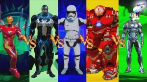 ЖЕЛЕЗНЫЙ ЧЕЛОВЕК vs ВЕНОМ vs ЗВЕЗДНЫЕ ВОЙНЫ vs ХАЛКБАСТЕР vs ЖЕЛЕЗНЫЙ ЧЕЛОВЕК SUPERIOR: ВЫЗОВ ТАНЕЦ