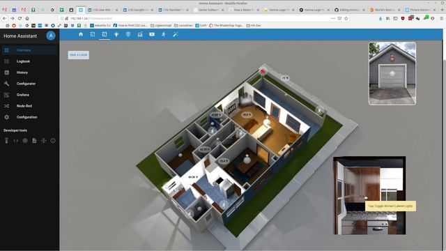 Home Assistant 3D Floorplan Demo