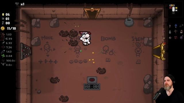 10 Hours of Binding of Isaac: Repentance - McQueeb Stream VOD 04/17/2021 смотреть онлайн