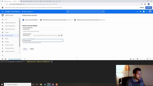 Service Accounts in Google Cloud - IAM in GCP. смотреть онлайн