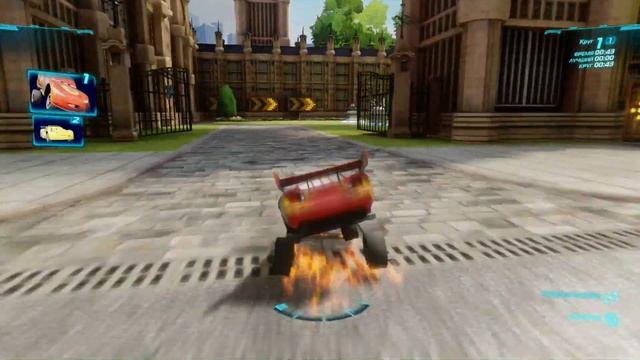 Тачки 2 (Xbox 360) - Боевой Заезд - 1 круг - Масляное пятно - Гайд-тур - Дракон Молния смотреть онлайн