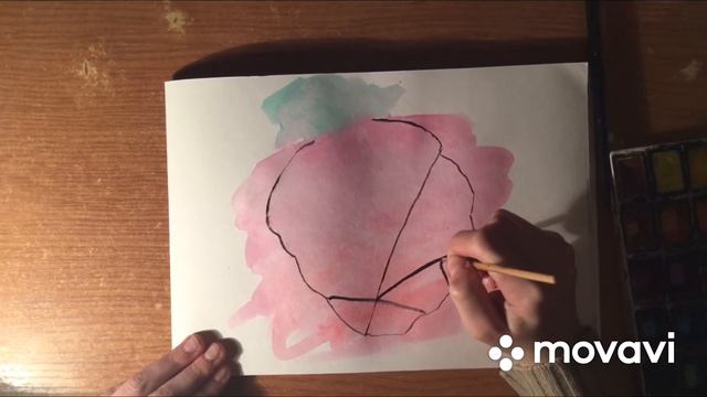 Как нарисовать малинку