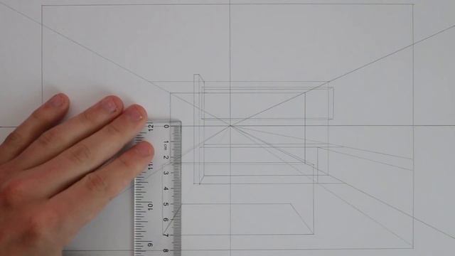 How To Draw A Kitchen (Interior View) In Perspective - Step By Step Tutorial смотреть онлайн