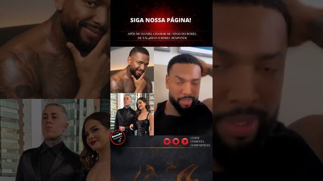 MC DANIEL CHAMA O MC NEGO DO BOREL E TALARICO E BOREL RESPONDE смотреть онлайн