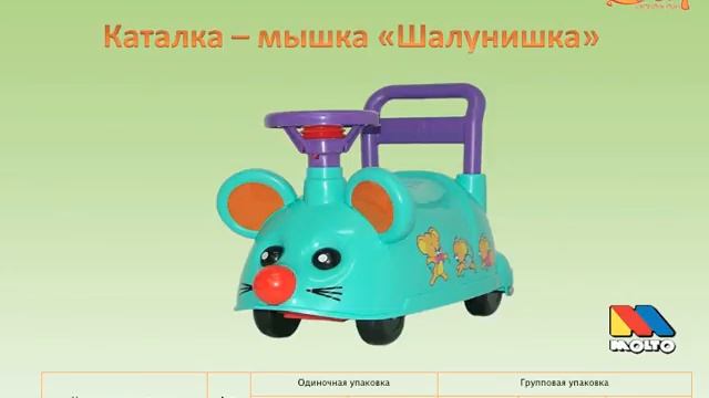 Серия каталок для детей компании Полесье смотреть онлайн