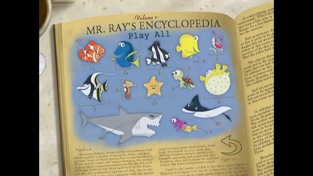 Finding Nemo - Set Top Activity - Mr Ray's Encyclopedia смотреть онлайн