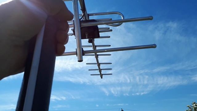 Наружная антенна Дельта для Дачи. Устанавливаю. смотреть онлайн