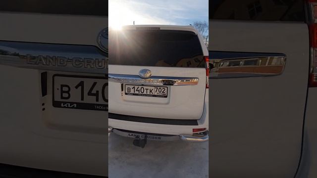 Ленд Крузер Прадо 150. 2016 год выпуска, в комплектации престиж. смотреть онлайн