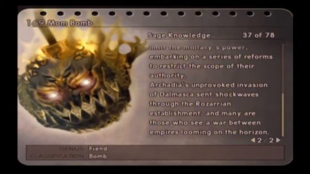 Final Fantasy XII Playthrough - Part 361b, Clan Primer: Bestiary (16/27) смотреть онлайн