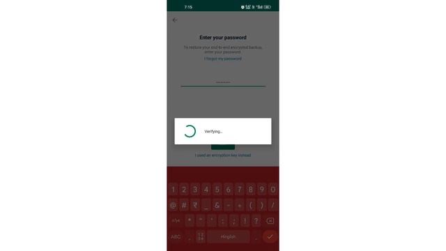 How to recover whatsapp data on mobile reset|| end to end encrypted backup password bhool gaye|| смотреть онлайн