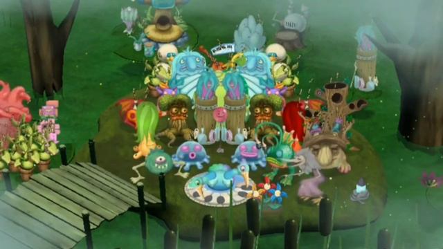 Evergreen Marsh (Old Version) But It's Only With The Double Elementals! (My Singing Monsters TLL)