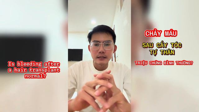 Chảy Máu Sau Cấy Tóc Có Bình Thường? l Abnormal Bleeding After Hair Transplant? смотреть онлайн
