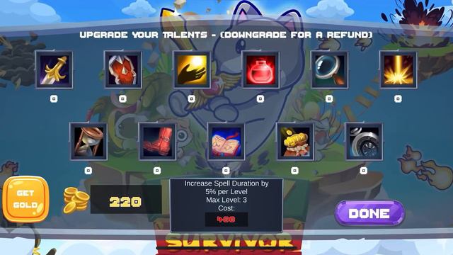 Kitty Survivor (by Robert Mann) IOS Gameplay Video (HD) смотреть онлайн