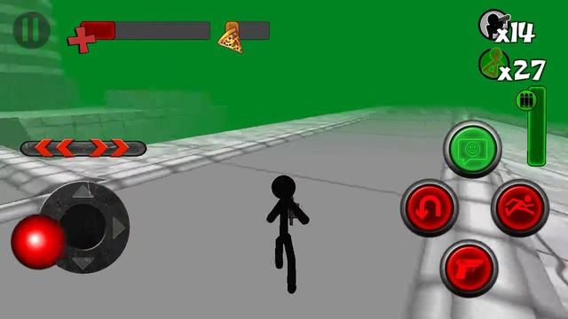 Убиваем зомби и стикманов в игре Stickman Killing Zombie 3D смотреть онлайн