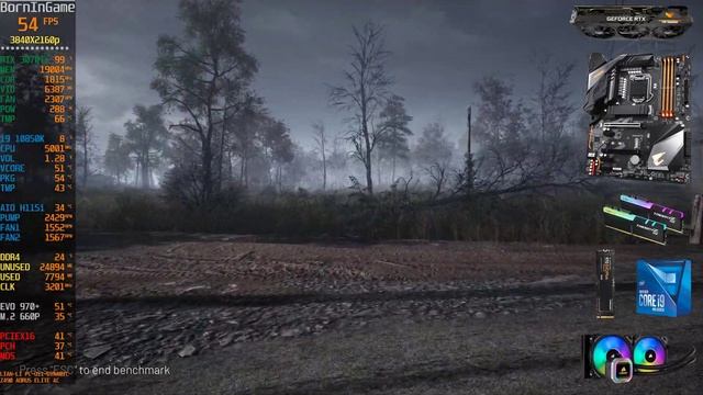 RTX 3070 Ti Chernobylite i9 10850K | DDR4 32GB | M.2 EVO 970 | H115i смотреть онлайн