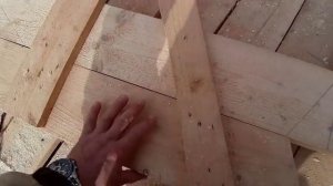 Как запилить стропила ЗА 1 МИН качественно, How to cut the rafters in 1 MIN 3 часть вальмовая крыша