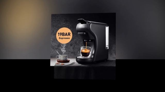 Hibrew Expresso Coffee Machine | Capsule Espresso Machine смотреть онлайн